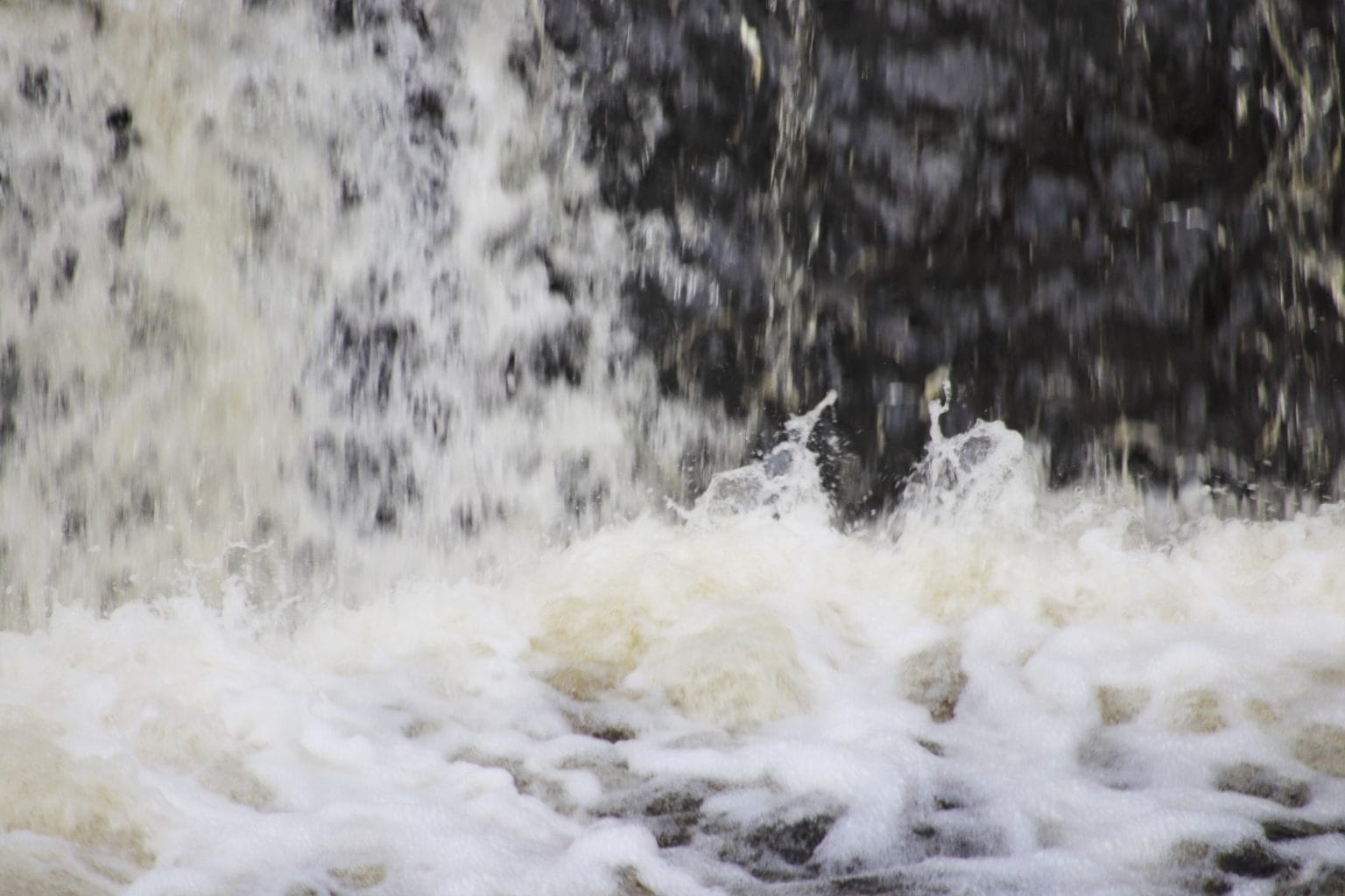 Waterfall at Swinton Estate supporting the UN Sustainable Development Goals with clean water and climate action initiatives